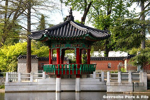 Jukujeong - le pavillon coréen Jukujeong - le pavillon coréen